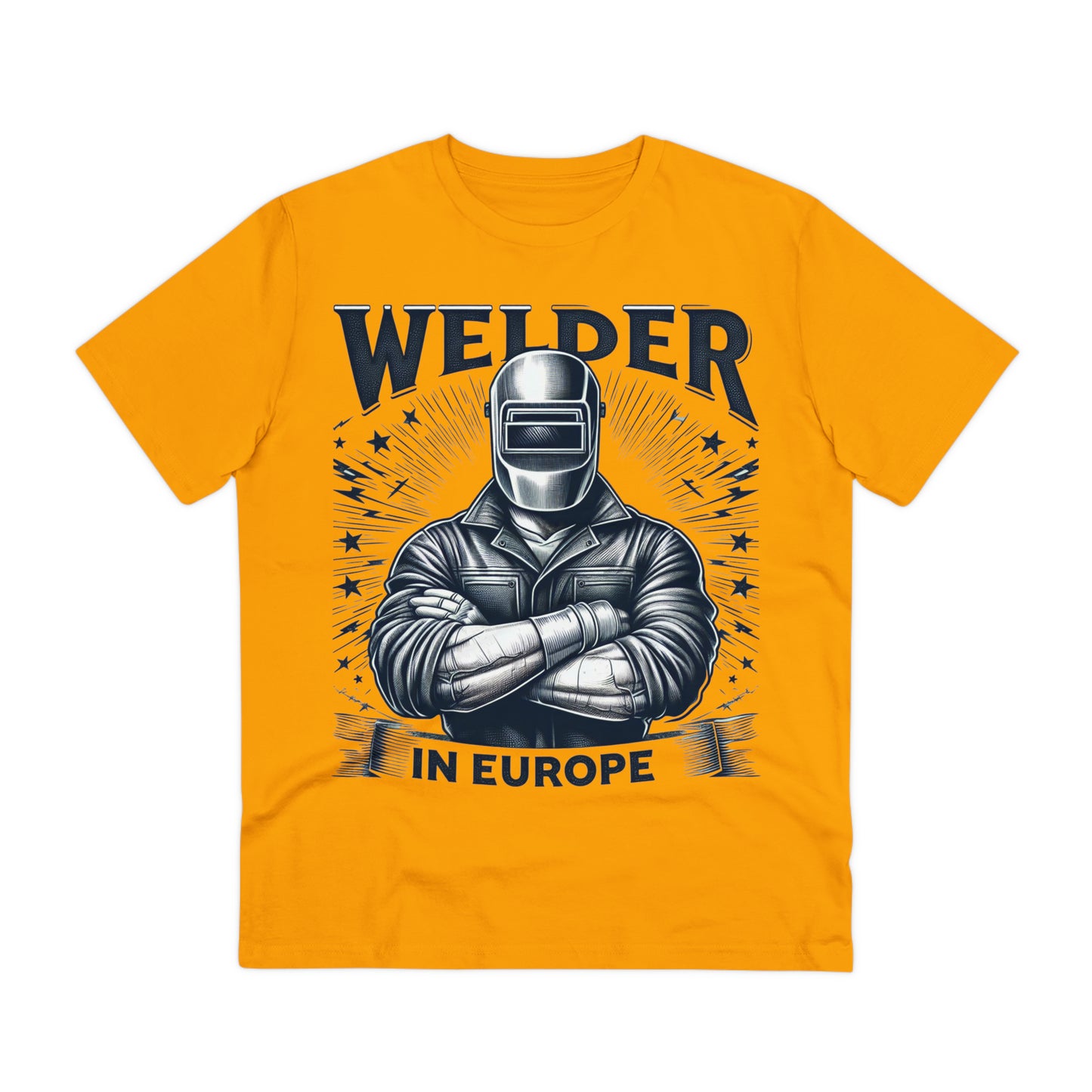 Welder in Europe T-shirt  / Organic Creator T-shirt - Unisex