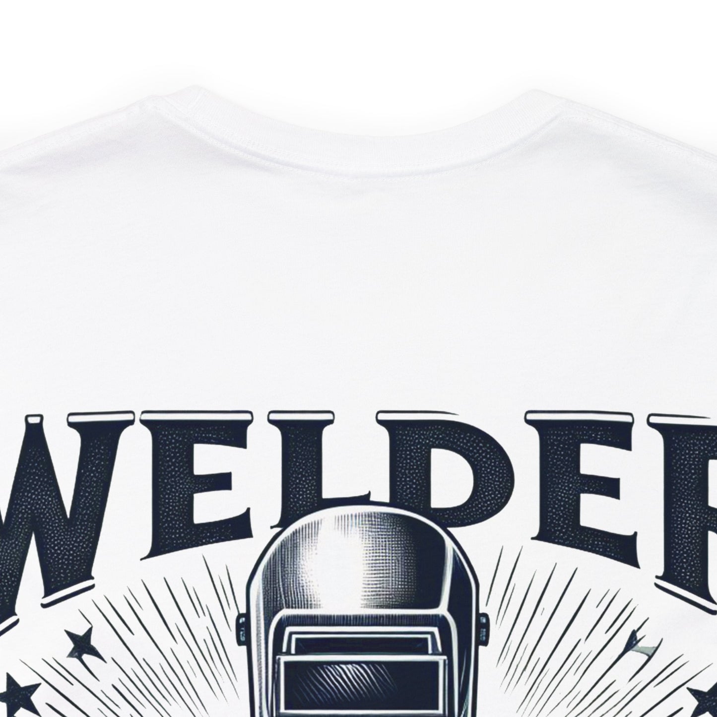 T-shirt de manga curta unissexo "Welder in Europe"